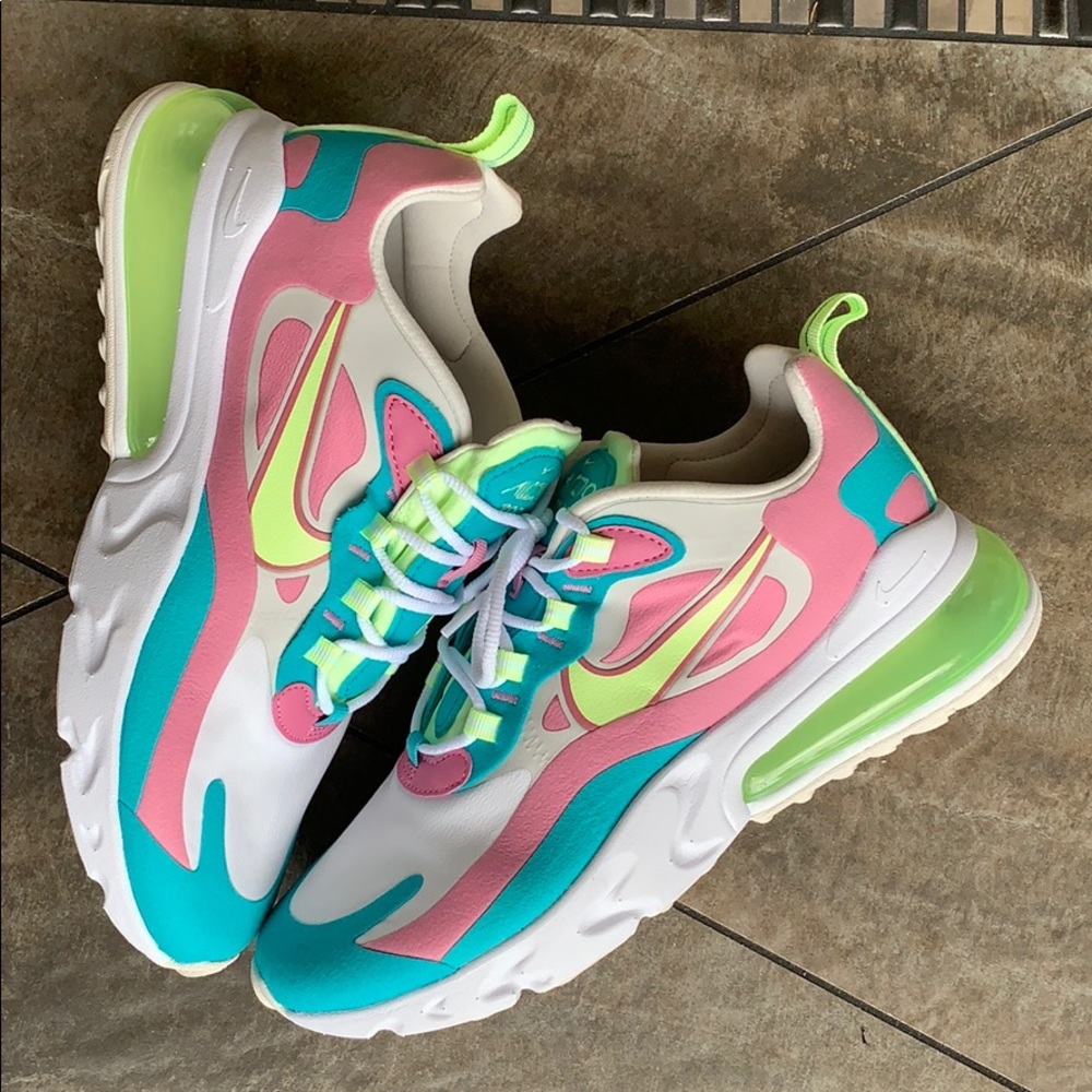 NIKE W AIR MAX 270 REACT white/barely volt - Picture 16 of 16